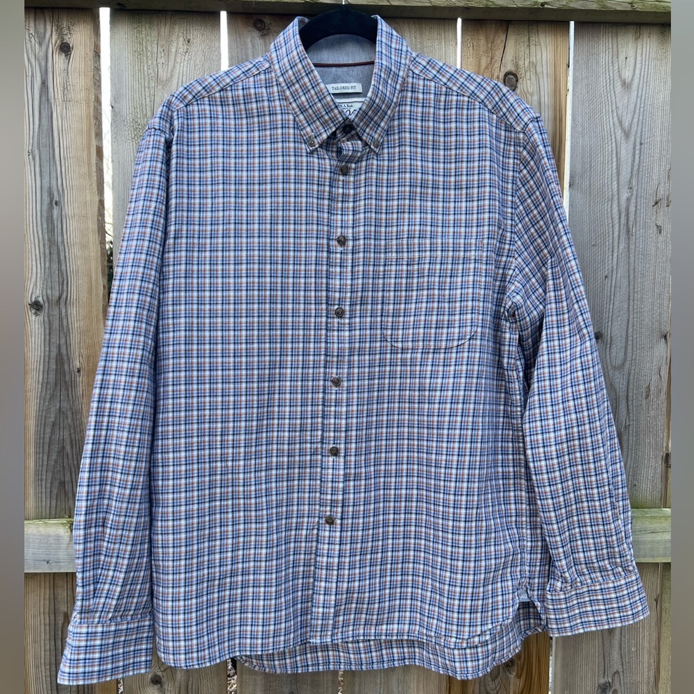 JS. A. Bank Reserve Est. 1905 Button Up Men Shirt